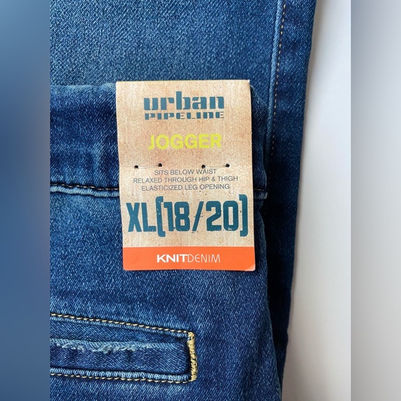 Urban Pipeline Boys Knit Denim Jogger - Picture 8 of 9